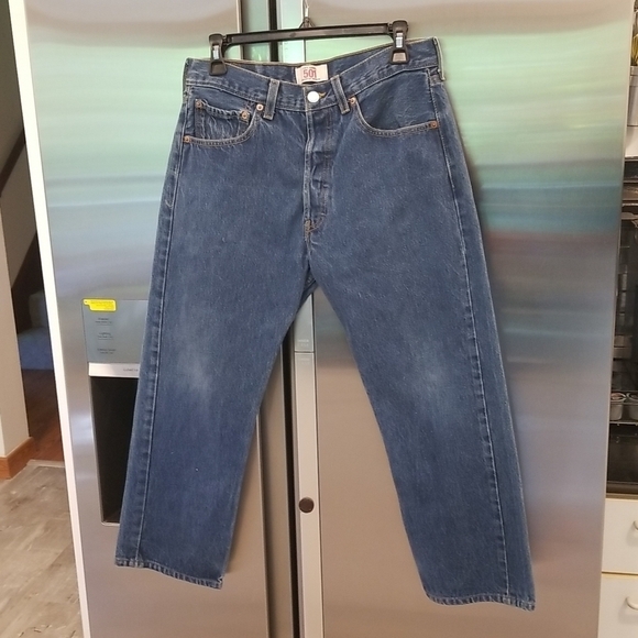 Levi's Denim - 💕LEVI'S💕 501 XX Straight Leg Button Fly Vintage Mom Jeans 100% Cotton W32 L30